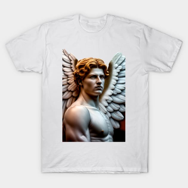 Adhah male angel who opens all paths and fearlessly faces difficulties T-Shirt by Marccelus